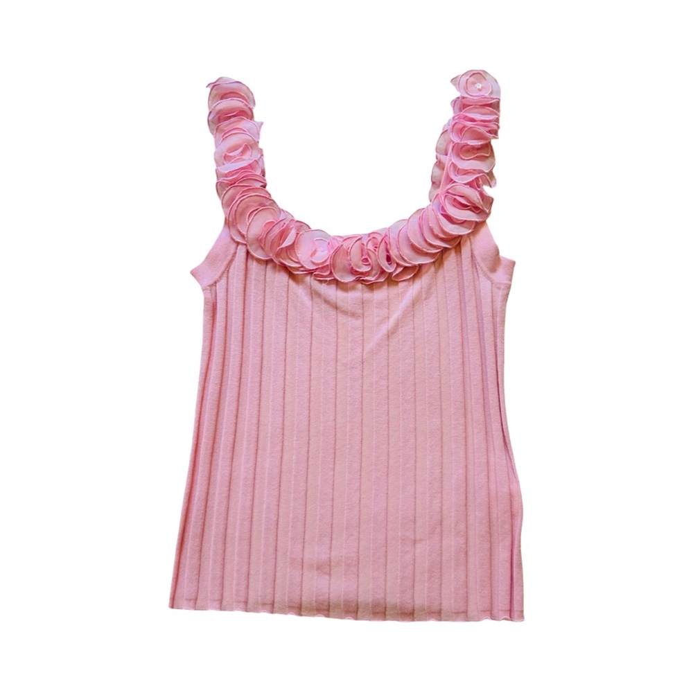 Pink Shell/Tank Top - Picture 1 of 7